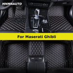 MNMNAUTO Custom Car Floor Mats For Maserati Ghibli 2013-2023 Auto Carpets Foot Coche Accessorie