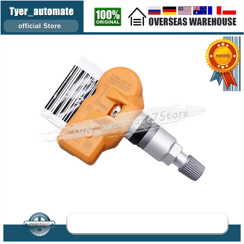 4PCS TPMS Tire Pressure Monitoring Sensors 433MHz | For BMW 128I 328I 528I 550I 650I 7 close-up view
