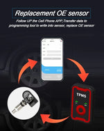 Programable TPMS Sensors 2 in 1 433MHz+315MHz | Tire Pressure Monitor System additional angle