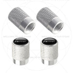 For Ford Puma Cougar Emblem MK3 MK5 MK6 MK4 ST Line 4Pcs Aluminum Car Tire Valve Caps lifestyle view