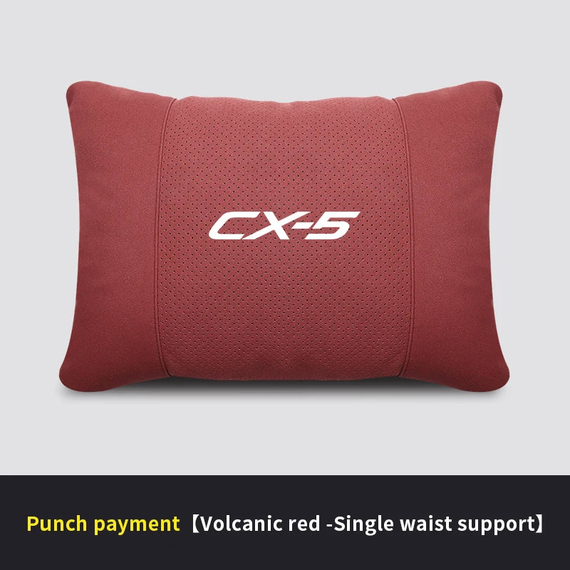 Car Interior 5-Color Selectable Headrest For Mazda CX-5 Auto Headrest Neck Support Lumbar Cushion Soft Neck Pillow Accessories