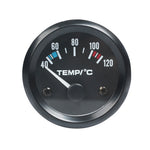 Car Gauge Set 52mm 12V | Water Temp Oil Temp Oil Press Fuel Volts Ammeter additional angle