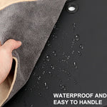 For Tesla Model Y Trunk Tailgate Guard Mat Leather Rear Trunk Door Protective Anti-di lifestyle view