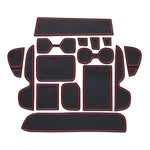 For Toyota RAV4 XA50 2019 2020 2021 2022 2023 RAV 4 Hybrid Car Non-Slip Mat Door Groove Pad Gate Slot Cup Car Accessories