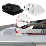 Double Wire Entry Gland Box Solar Panel Roof Wire Entry Gland Box Cable Motorhome Whi alternate view