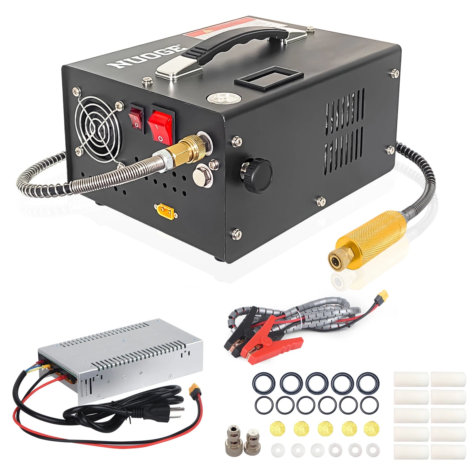 Portable PCP Air Compressor Pump | 4500Psi 30Mbar Oil-Free High Pressure