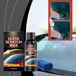 Glass Scratch Repair Paste with Towel Car Window & Bathroom Shower Glass Polishing Ca alternate view