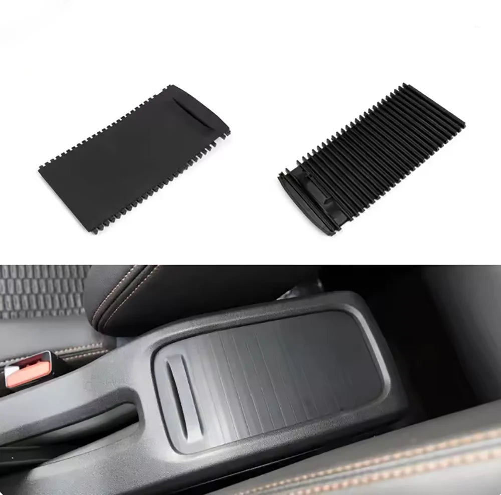 For Peugeot 301 2008 Car Center Armrest box Cover Console Sliding Shutters Cup Holder storage box 96782515ZD 2017-2018