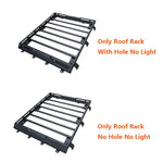 Aluminum Roof Rack Box for Suzuki Jimny JB64 JB74 | Off Road 4x4 Luggage Rack with LED S detail view