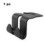Universal Car Seat Back Hook Headrest Hanger Car Bag Pouch Clothes Hanging Hooks Duarable Fastener Clip Interior Accessories