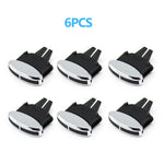 1/2/4/6PCS Car Front  Rear Air Vent AC Vent Grille Slider Tab Clip Repair Kit For Maserati Quattroporte GranCabrio GranTurismo