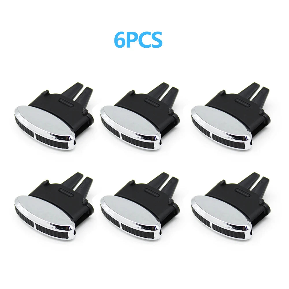 1/2/4/6PCS Car Front  Rear Air Vent AC Vent Grille Slider Tab Clip Repair Kit For Maserati Quattroporte GranCabrio GranTurismo