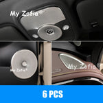 For Smart #3 2024 2025 2026 Car Stainless Steel Instrument air outlet cover Center Conso detail view