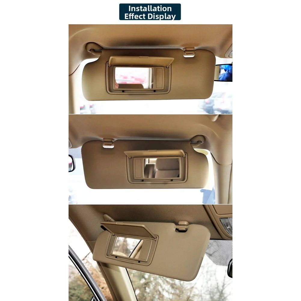 1 Pcs Car Sun Visor Mirror Cover 83280-T0A-H12ZB Fit For Honda CRV 2007-2011 Automotive Interior Accessories