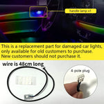 For Audi TT 8J/8S 22in1 RGB Car Interior Ambient Lights | Acrylic Hidden Strip Decorat close-up view