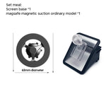Car Cell Phone Holder Gravity Mount Bracket Air Vent Clip Snap-in For Tesla Model Y J lifestyle view