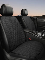 Car Seat Cushion, All Season Universal Linen Car Seat Cushion Cover, Anti Slip, Wea additional angle