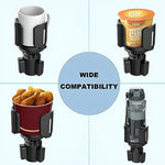 64oz Large Cup Holder Expander for Car | Expandable Cup Holder Adapter with Adjustabl lifestyle view