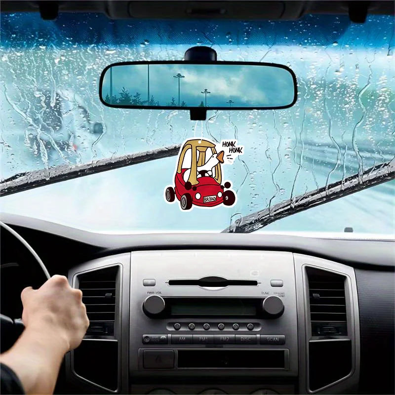 1/3pcs fun car aromatherapy car fragrance perfume car air freshener mirror car interior accessories pendant outlet perfume