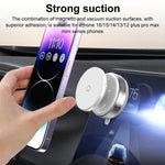 MagSafe Magnetic Car Phone Holder 360° Rotation Vacuum Suction Mount lifestyle view