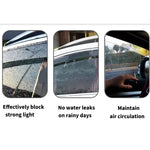 Toyota C-HR Izoa Window Visor 2018-2021 | Weathershield Rain Deflector Set close-up view
