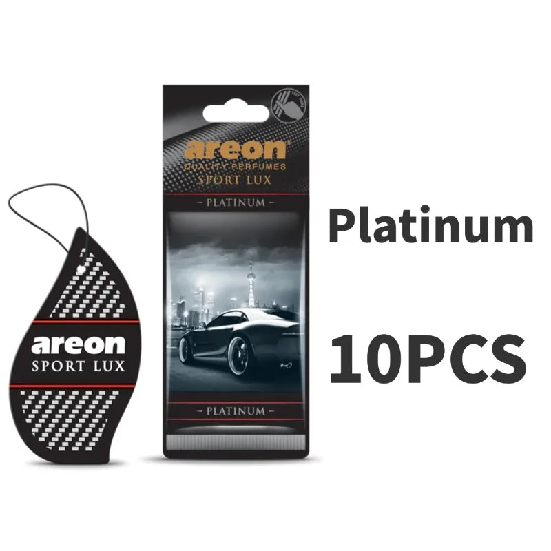 Areon Sport Lux Gold Hanging Car Air Freshener | Long-Lasting Odor Eliminator detail view