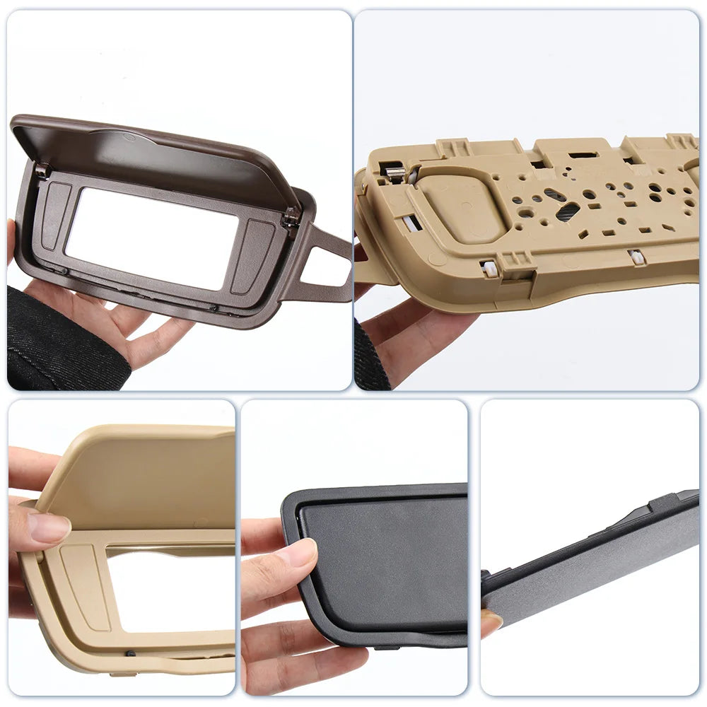 For Porsche Boxster Cayman 911 981 982 991 992 718 Car Left Right Sun Visor Vanity Mirror Cover or Assembly 98173103128