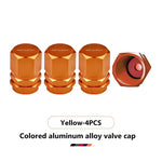 4PCS Car Wheel Tire Valve Stem Caps | Aluminum Alloy Dust Caps for Peugeot Models detail view