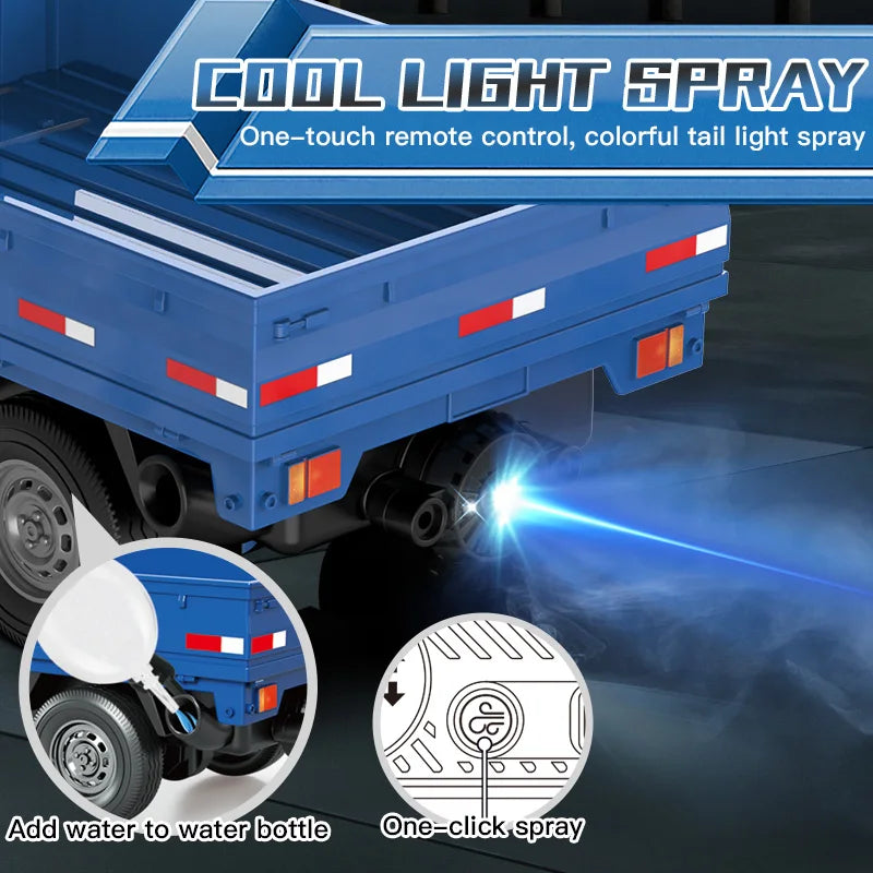 ZWN 1:16/1:18 RC CAR Simulation Drift Climbing Truck Led Light Small Cargo Remote Con lifestyle view