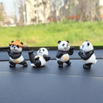 Panda Car Ornaments Set 4 Pcs alternate view