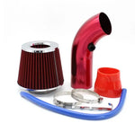 Universal 76mm Car Racing Cold Air Intake System | Aluminum Turbo Induction Pipe Tube Ki detail view