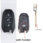 3 4 BT Car Key Fob Case Shell Housing for Peugeot 308 408 508 2008 3008 4008 5008 for alternate view