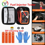 Fuel Injector Tester DIY Cleaner Set 4 Pulse Modes Car Fuel Cleaning Injector Work with Fuel Pressure Tester Car