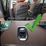 For BMW 7 Series I7 X7 2023 2024 2025 Car Accessories Rear Seat Interface Pad Holder Phone Magnetic Stand Mount Trim
