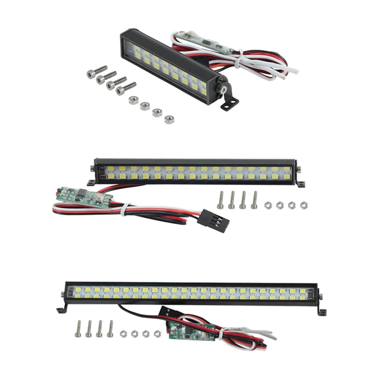 LED Light Bar Roof Lamp for 1/10 RC Crawler D90 YK4102