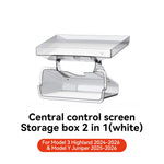 YZ Hidden Screen Storage Box for Tesla Model 3 Y Highland Juniper 2021-2025 | Magneti alternate view