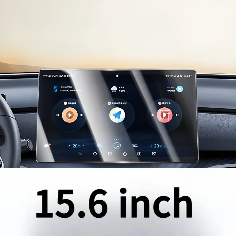 For BYD Sea Lion 07 DMI 2025 Models 15.6 Inch Tempered Glass Screen Protector Car Infotainment Radio GPS Console Navigation