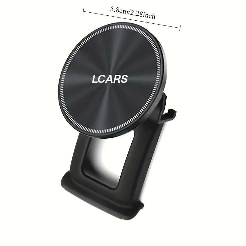 Lcars Car Phone Holder, Vehicle-Specific Car Phone Mount, Suitable for Honda Civic 2016-2021, Car Dashboard Air Vent Accessory Phone Holder, Rotatable Strong Magnetic Mount with Magnetic Sheet Included, Does Not Block the Vie