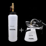 1L 0.75L Car Brake Bleeder Hydraulic Pumping Fluid Pump Kit Oil Change Purge Tank T additional angle