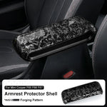 Car Center Console Stowing Tidying Armrest Box Panel Trim Cover For MINI COOPER S F66 lifestyle view