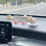 Car Cartoon Phone Holder for Navigation | Creative Air Vent Suction Cup Mount Stand detail view