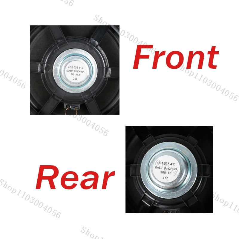 Front Rear Door Speaker Tweeter Middle Bass Horn For Audi A6 C7 2011 2012 2013 2014-2016 detail view