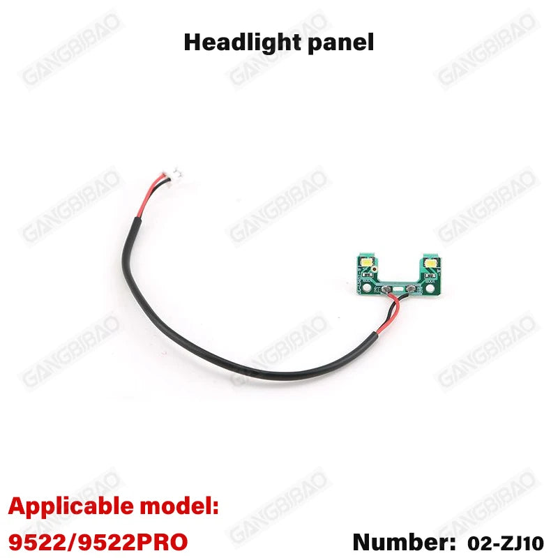 9522 PRO Remote Control Car Parts Swing Arm, Pull Rod, Steering Cup, Tire, Chassis, Tran detail view