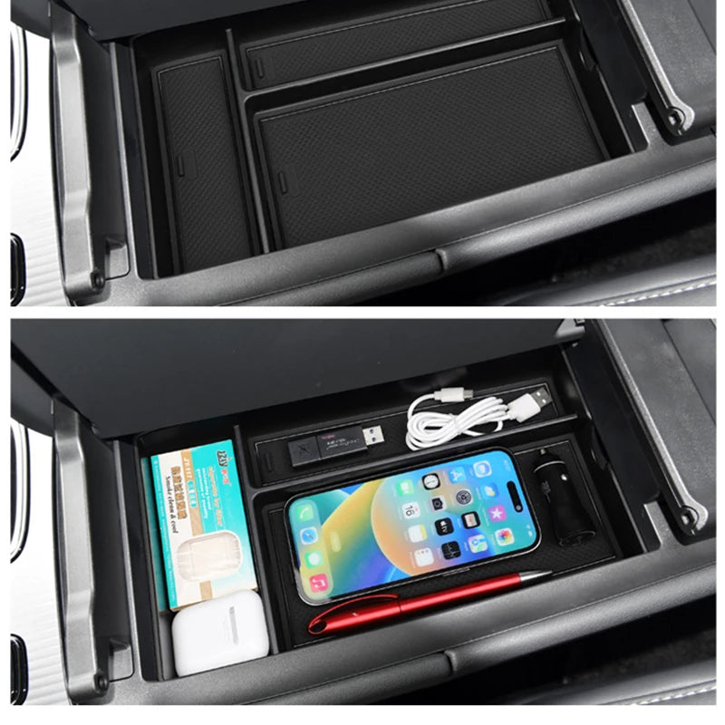 For Lexus 2023-2026 RX350h 500h Center Console Organizer Multifunction Central Armres lifestyle view
