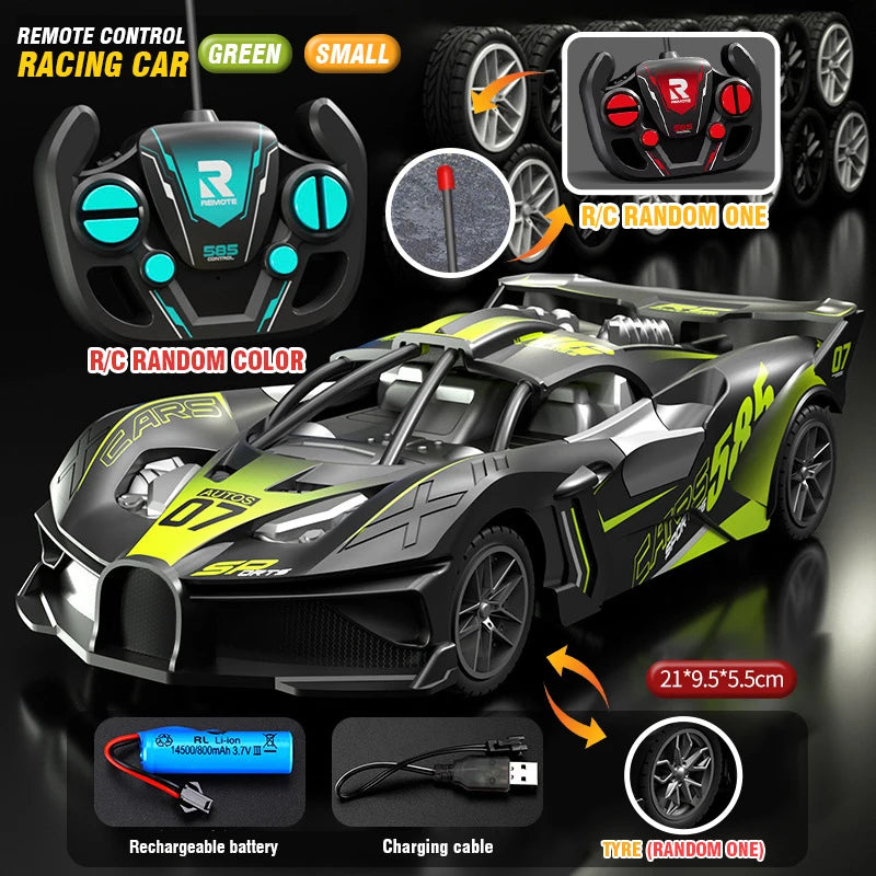RC Car 4Ch Remote Control Drift Racing Car Toy close-up view
