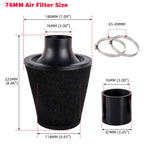 RASTP Performance Air Intake Induction Kit | For VW Golf MK4 GTI Audi A3 1.8T lifestyle view