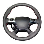 Car Steering Wheel Cover Perforated Microfiber Leather For Ford KUGA Escape 2013-2016 alternate view