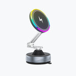Car Wireless Charger Phone Holder Mount with 360 Degree Rotation lifestyle view
