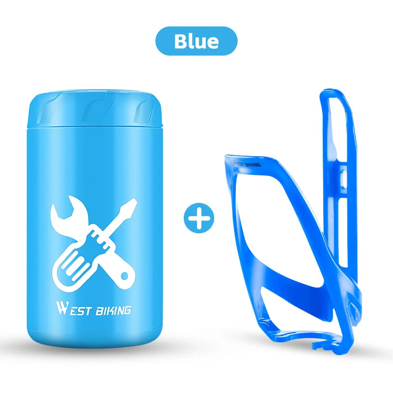 WEST BIKING Bicycle Repair Tool Storage Capsule Portable Waterproof Toolkit With Water B detail view