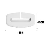 Auto Seat Belt Clip Silicone Sleeve Buckle Protector Anti Collision Pads Interior Panel Scratch Guard Car Styling Accessories